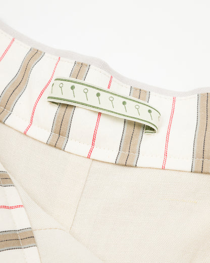 Gorsch Belgian Linen Culotte - Light Grey - Standard & Strange