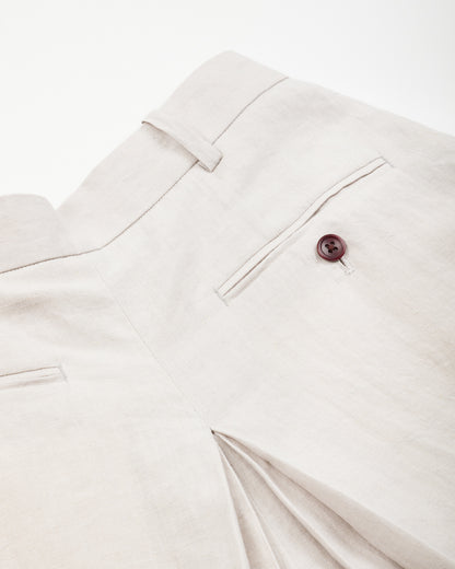 Gorsch Belgian Linen Culotte - Light Grey - Standard & Strange