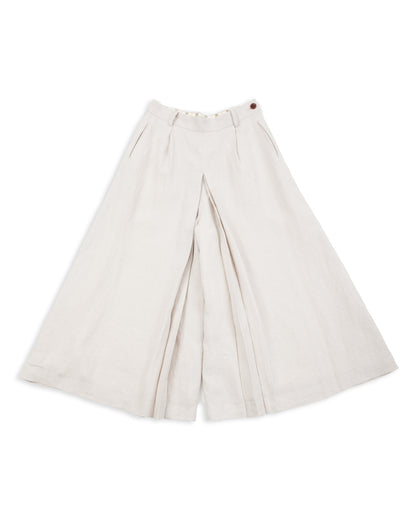 Gorsch Belgian Linen Culotte - Light Grey - Standard & Strange