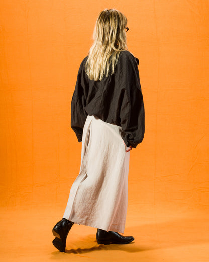 Gorsch Belgian Linen Culotte - Light Grey - Standard & Strange