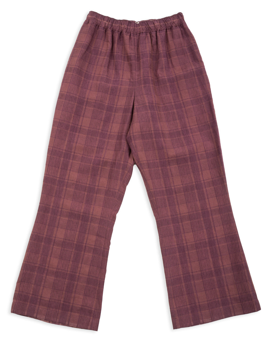 Gorsch Bell Bottom Easy Trousers - Brown - Standard & Strange