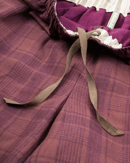 Gorsch Bell Bottom Easy Trousers - Brown - Standard & Strange