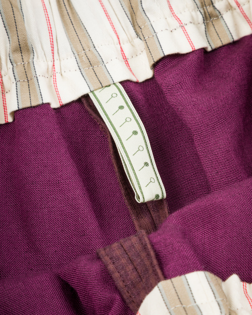 Gorsch Bell Bottom Easy Trousers - Brown - Standard & Strange