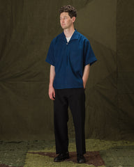 Gorsch Capri Short Sleeve Shirt - Cyan - Standard & Strange