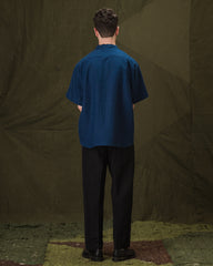 Gorsch Capri Short Sleeve Shirt - Cyan - Standard & Strange