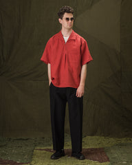 Gorsch Capri Short Sleeve Shirt - Raspberry - Standard & Strange