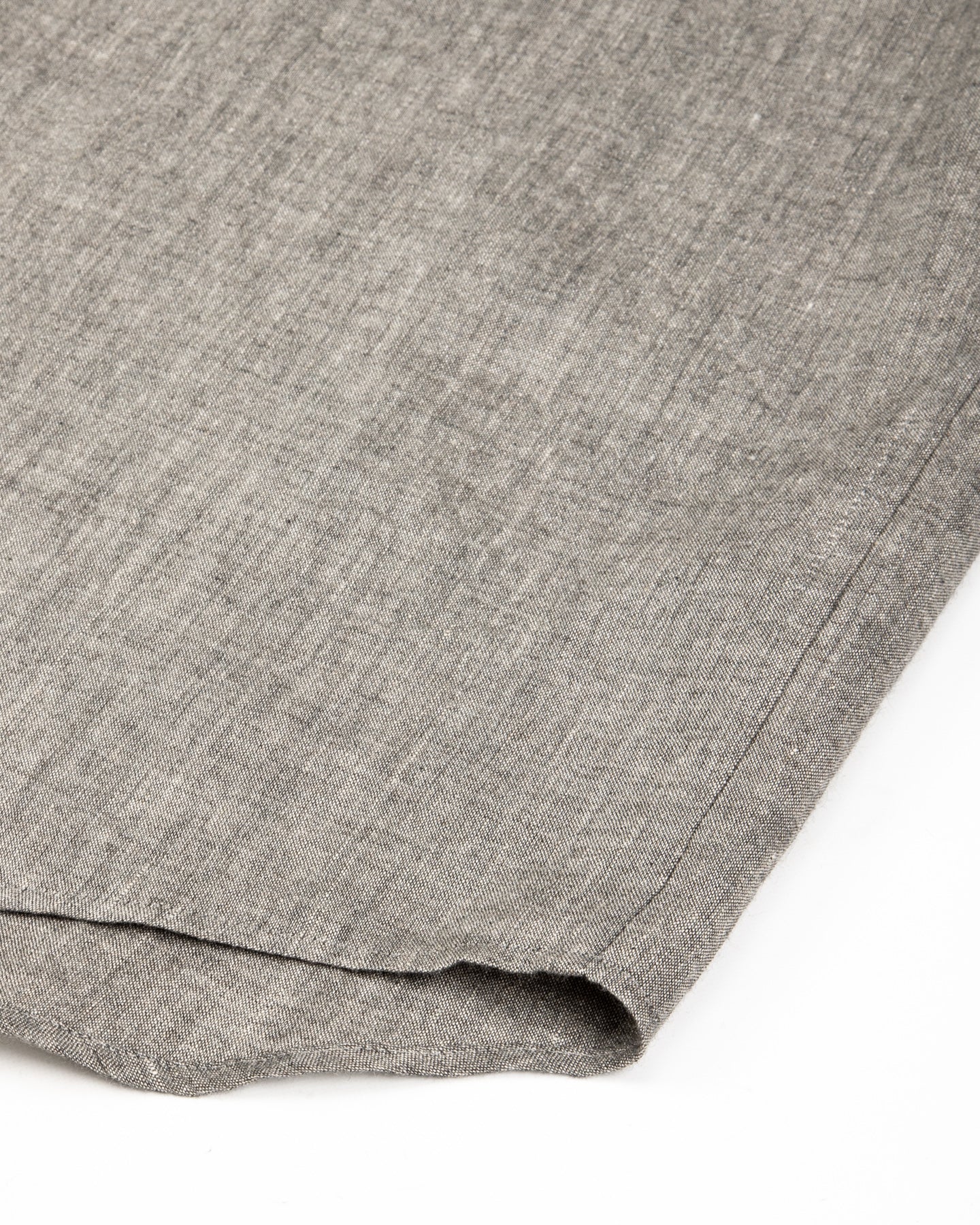 Gorsch Capri Short Sleeve Open Pullover Shirt - Dark Grey Yak Mix - Standard & Strange