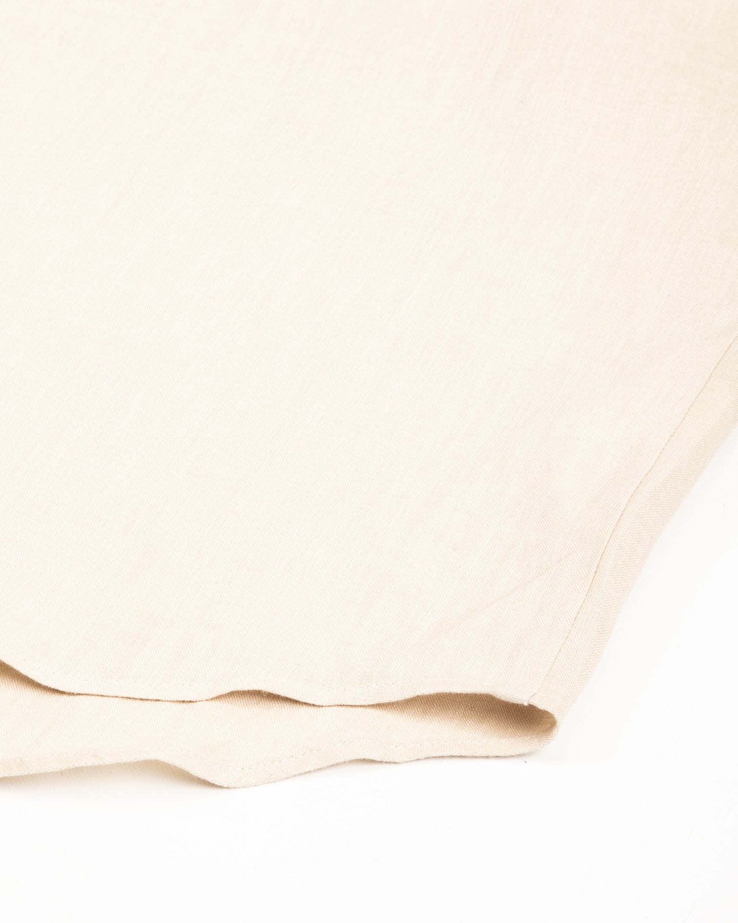 Gorsch Capri Short Sleeve Pullover Shirt - Beige Linen - Standard & Strange