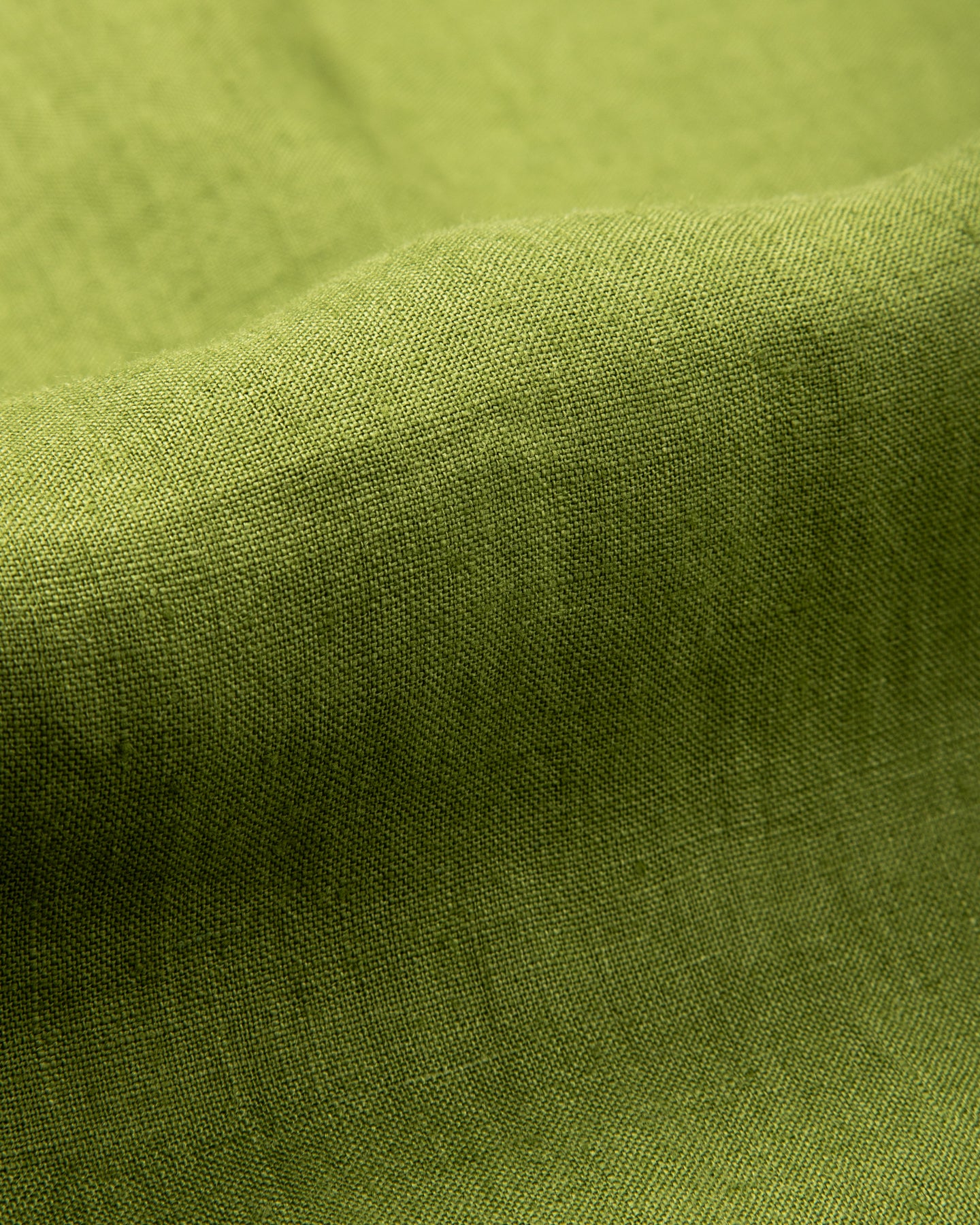 Gorsch Capri Short Sleeve Pullover Shirt - Olive Green Linen - Standard & Strange