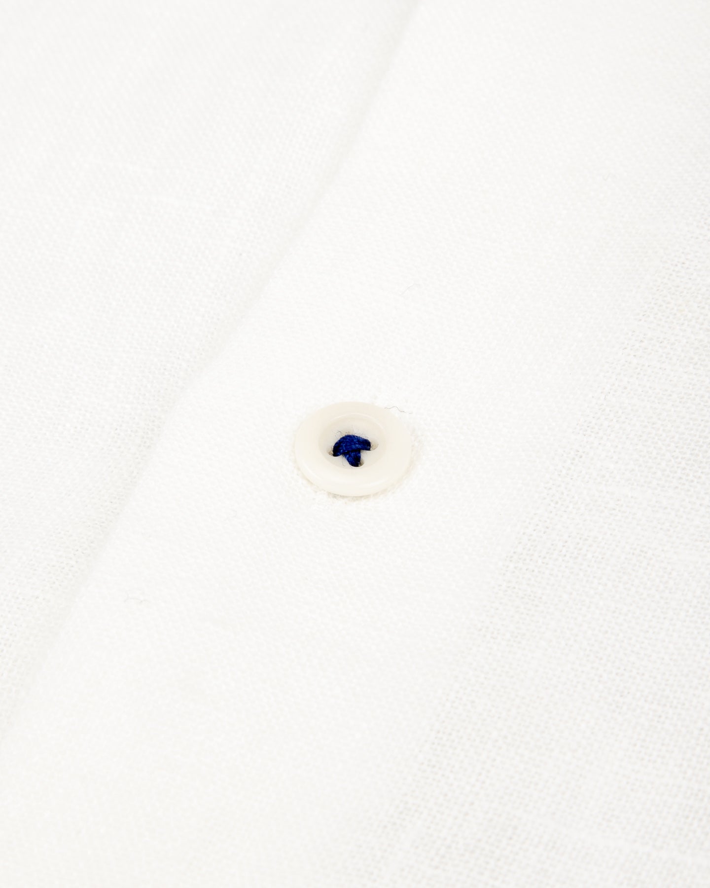 Gorsch Collar Shirt - Off White French Linen - Standard & Strange
