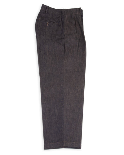 Gorsch Denim Two Tuck Trousers - Kakishibu - Standard & Strange