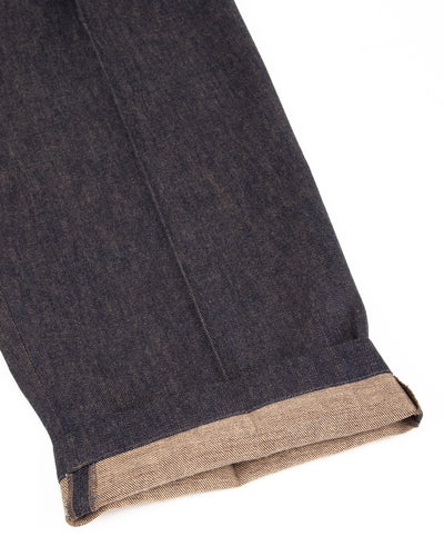Gorsch Denim Two Tuck Trousers - Kakishibu - Standard & Strange