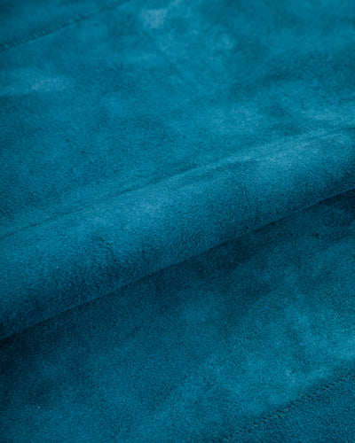 Gorsch Lamb Leather Shirt Jacket - Verdigris - Standard & Strange