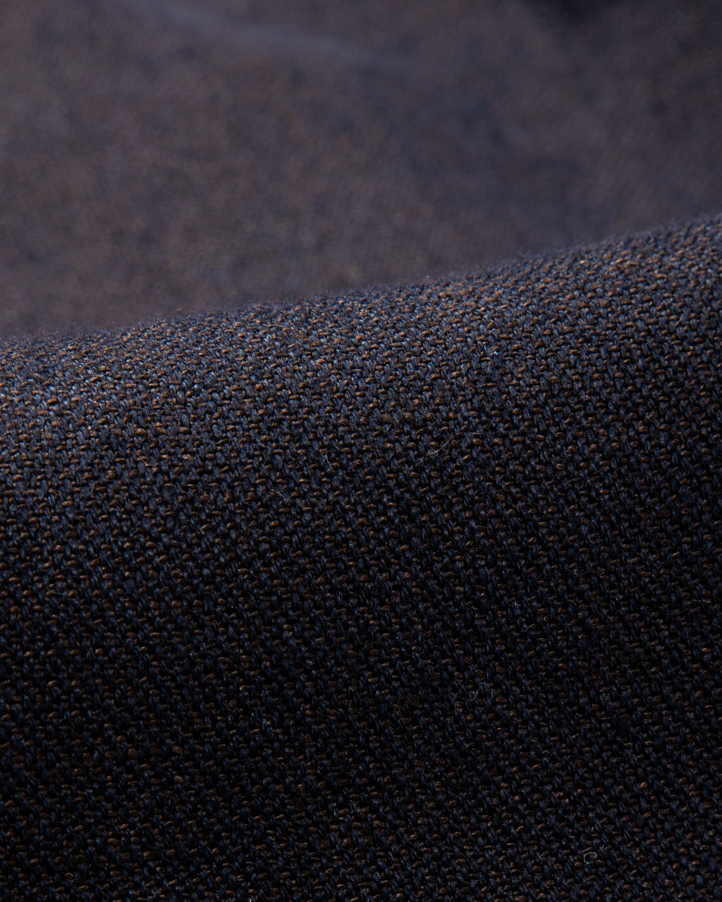 Gorsch Linen Easy Trousers - Navy/Brown - Standard & Strange