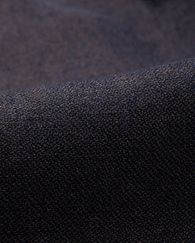 Gorsch Linen Easy Trousers - Navy/Brown - Standard & Strange