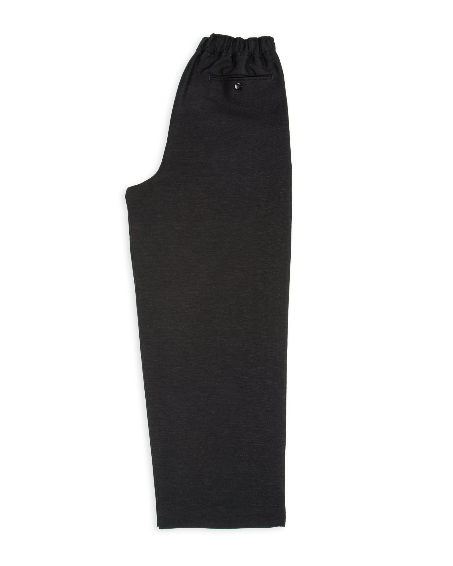 Gorsch One Size Wool Hemp Easy Trousers - Black - Standard & Strange