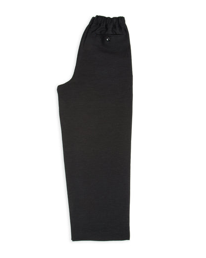 Gorsch One Size Wool Hemp Easy Trousers - Black - Standard & Strange