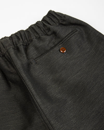 Gorsch One Size Wool Hemp Easy Trousers - Deep Green - Standard & Strange