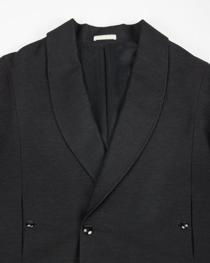 Gorsch Wool Hemp Cape Coat - Black - Standard & Strange