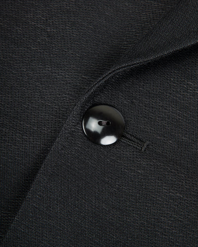 Gorsch Wool Hemp Cape Coat - Black - Standard & Strange