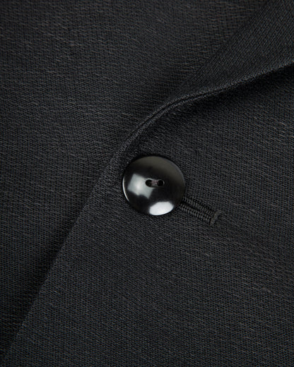 Gorsch Wool Hemp Cape Coat - Black - Standard & Strange