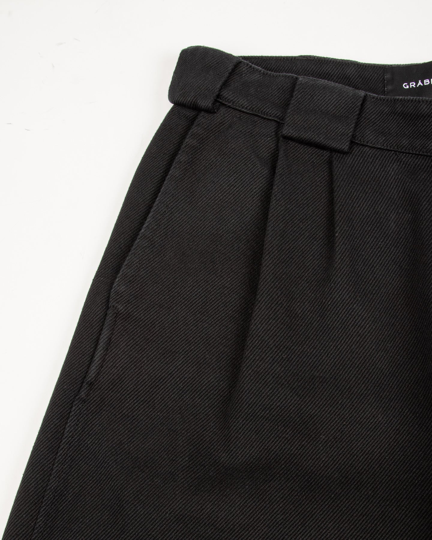 Gråbrodern Eke Chino - Heavy Italian Twill Black - Standard & Strange