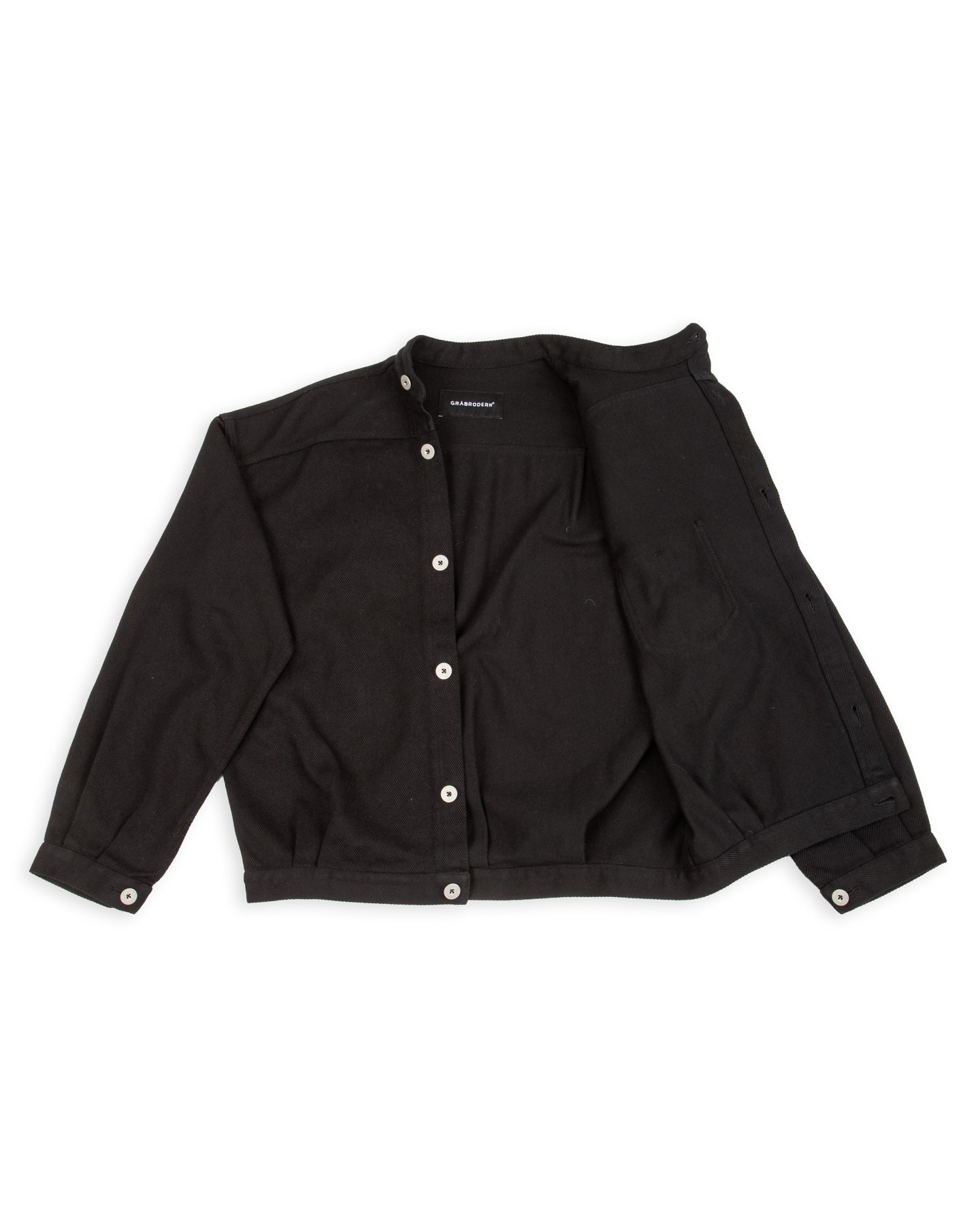 Norrgårde Jacket - Heavy Italian Twill Black – Standard & Strange
