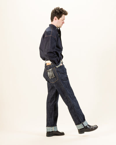 Gråbrodern Relaxed Hara Jean - 14.5 oz Slub Kasuri Denim - Standard & Strange