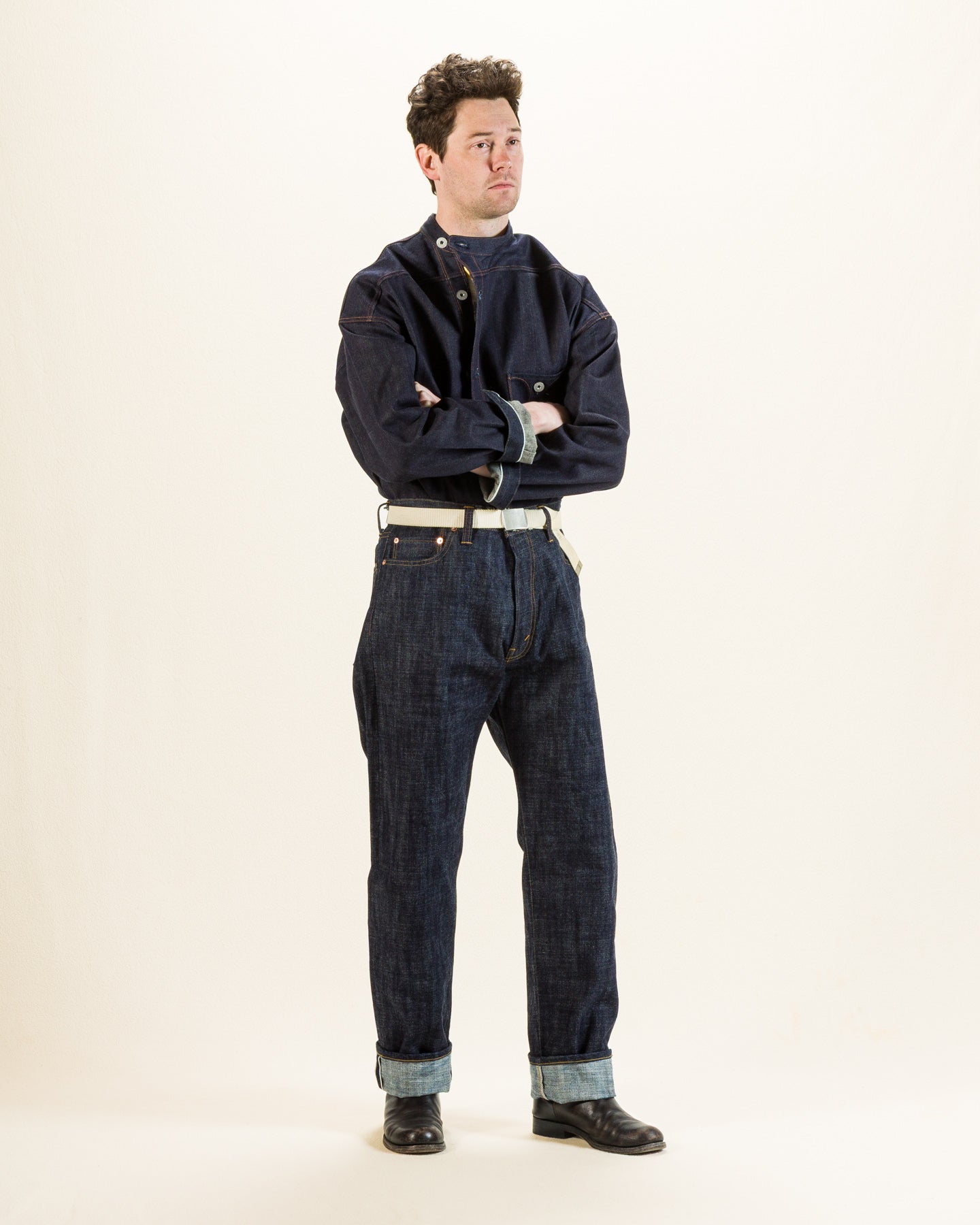 Gråbrodern Relaxed Hara Jean - 14.5 oz Slub Kasuri Denim - Standard & Strange