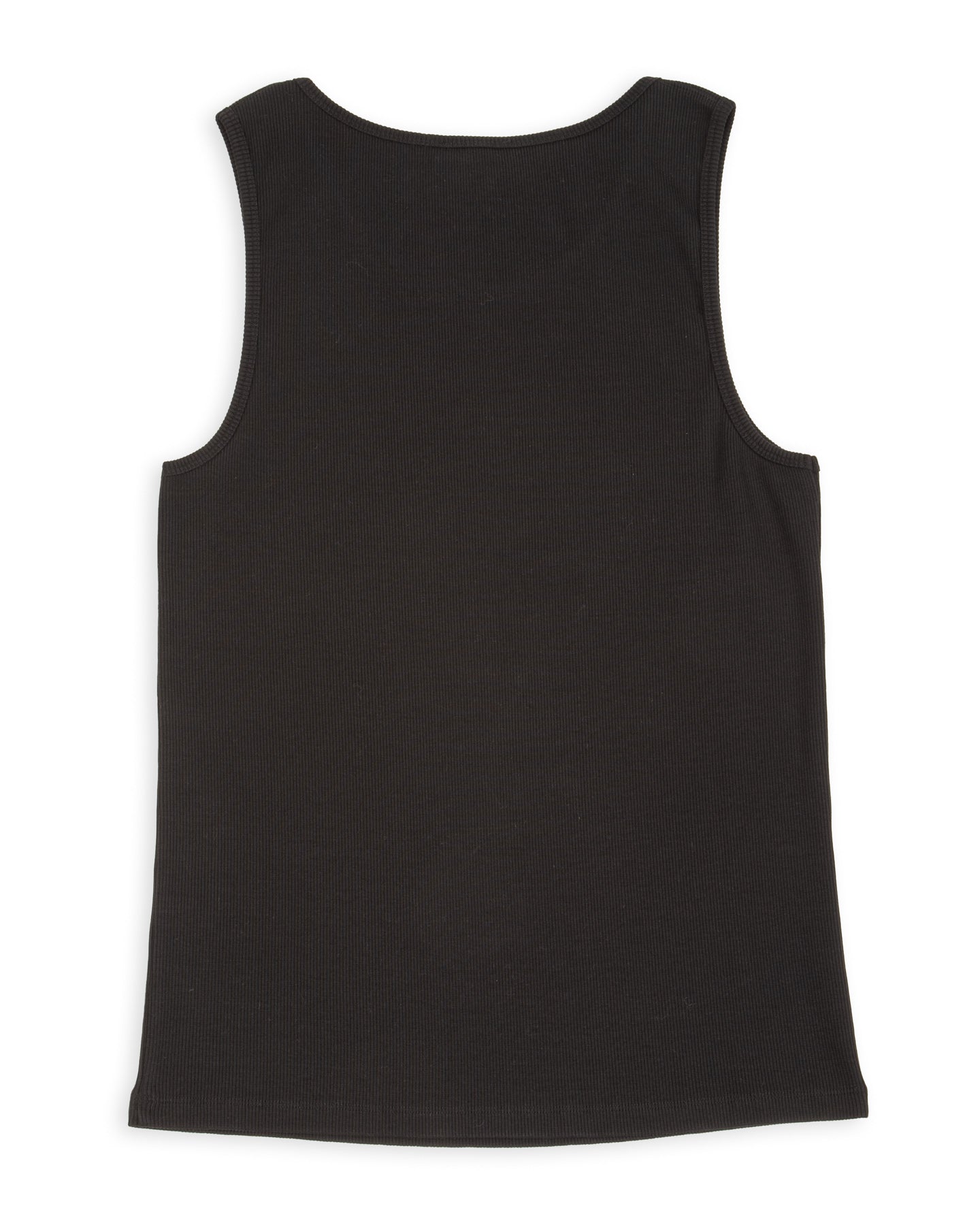 Vidunge Tank Top - Heavy Cotton Rib Black