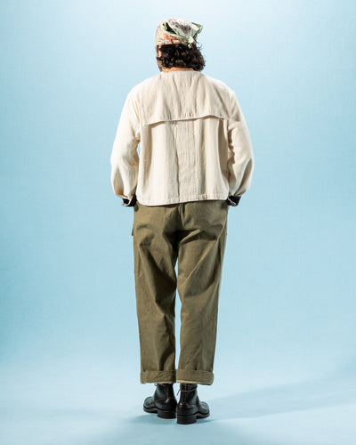 Monad London Gray Shirt - Natural Handwoven Nigerian Cotton - Standard & Strange