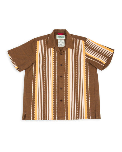 Graziano and Gutiérrez Camp Shirt - Brown / Yellow - Standard & Strange