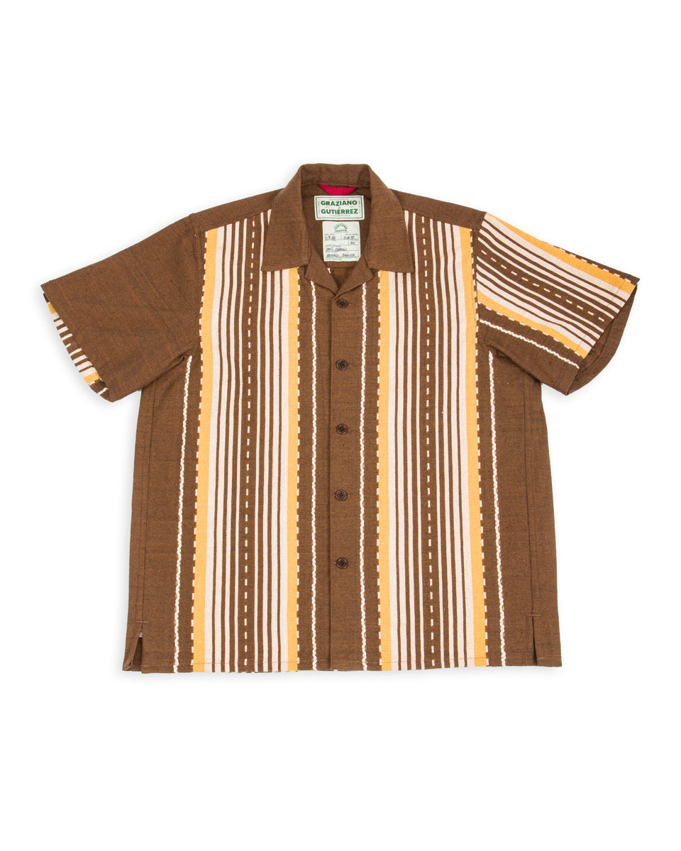 Camp Shirt - Brown / Yellow