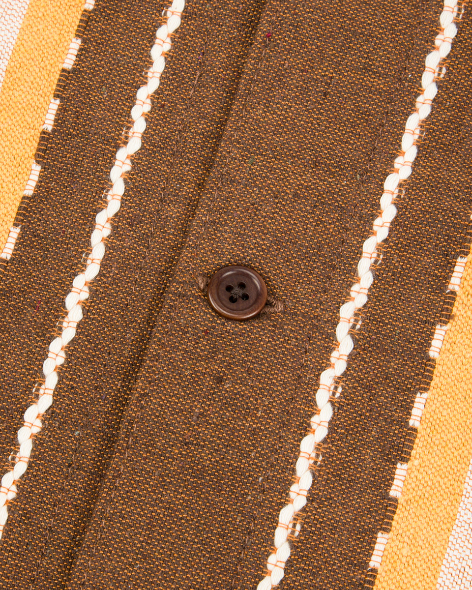 Graziano and Gutiérrez Camp Shirt - Brown / Yellow - Standard & Strange