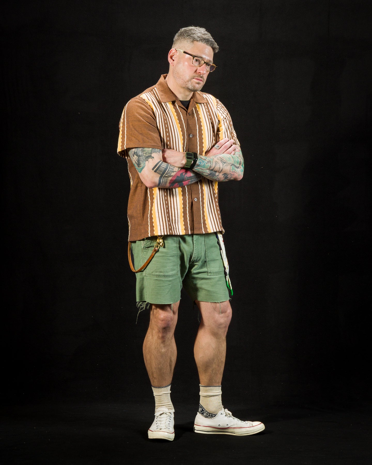 Camp Shirt - Brown / Yellow