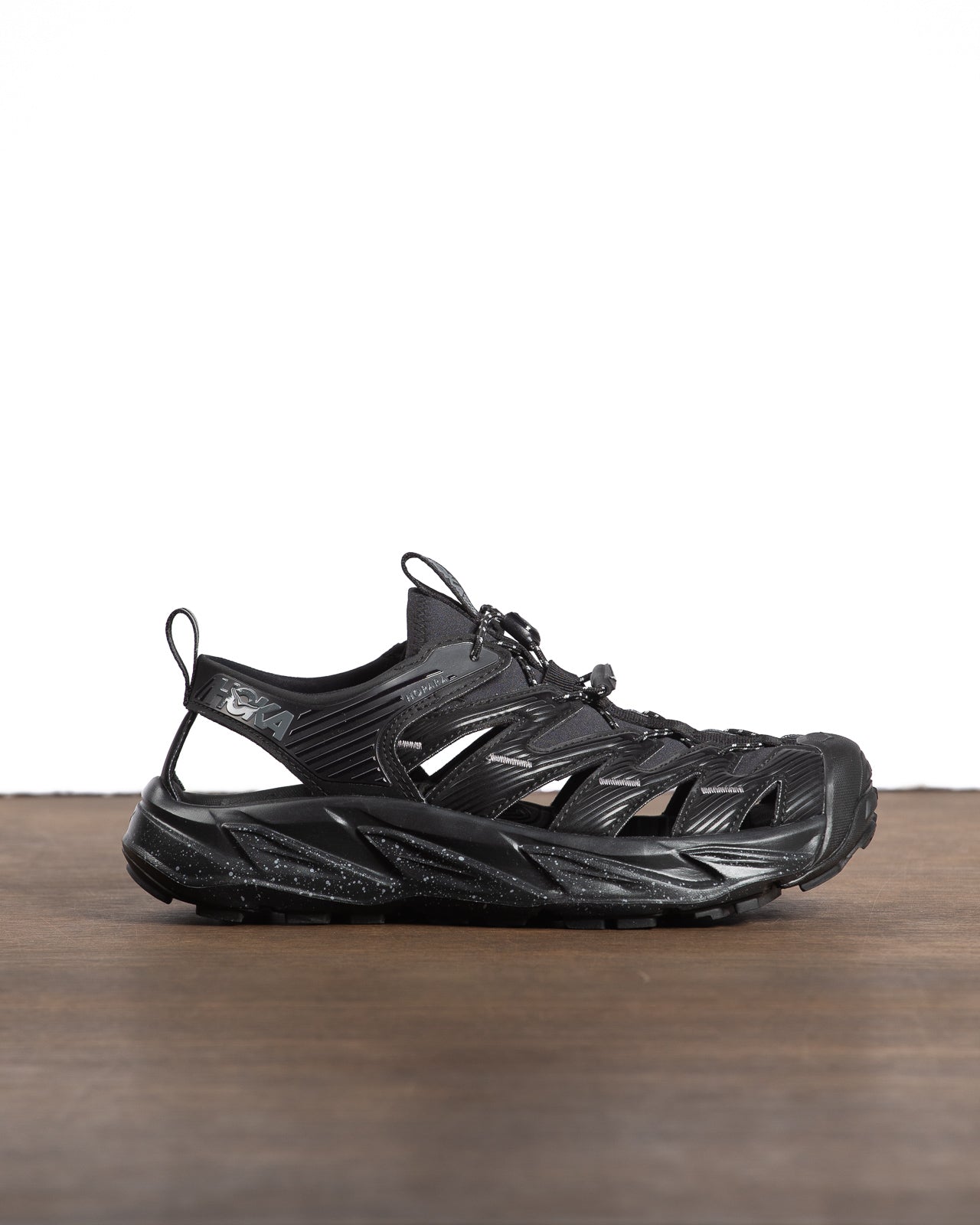 Hoka Hopara Sandal - Black/Castle Rock – Standard & Strange