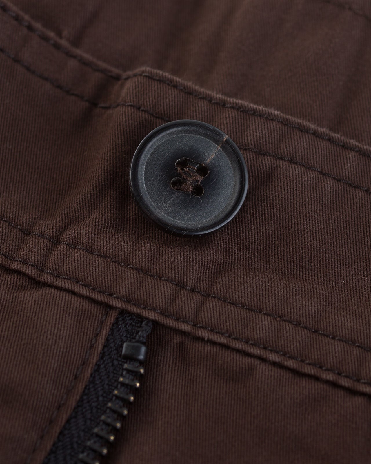 Hansen Andrew Wide Cut Trousers - Coffee Drill - Standard & Strange