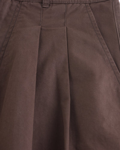 Hansen Andrew Wide Cut Trousers - Coffee Drill - Standard & Strange
