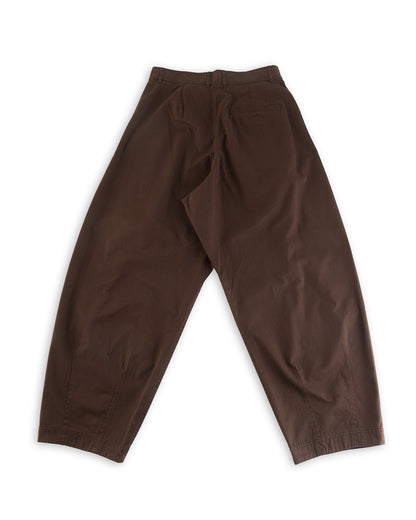 Hansen Andrew Wide Cut Trousers - Coffee Drill - Standard & Strange