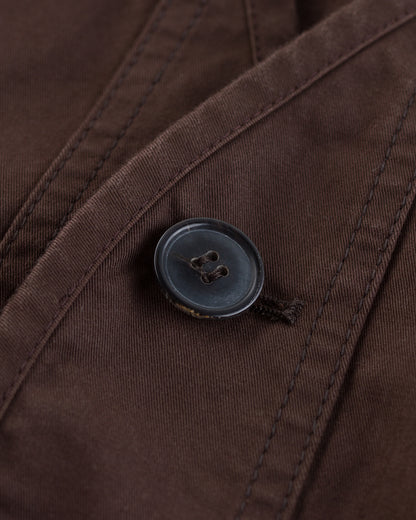 Hansen Bernard Loose Fit Jacket - Coffee Drill - Standard & Strange