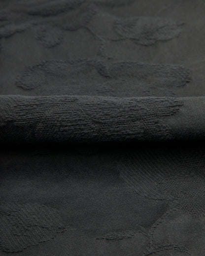 Hansen Bobby Wide Pleated Trousers - Black Flowers - Standard & Strange