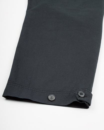 Hansen Karlo Wide Pleated Trouser - Black Drill - Standard & Strange