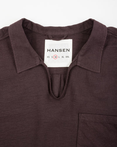 Hansen Marius Pull-on Shirt - Kalamata - Standard & Strange