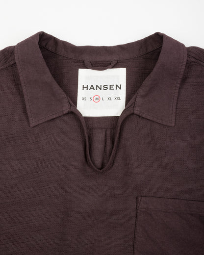 Hansen Marius Pull-on Shirt - Kalamata - Standard & Strange