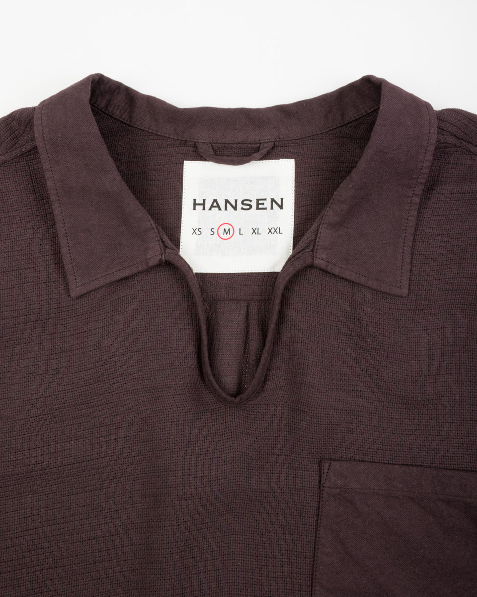Hansen Marius Pull-on Shirt - Kalamata - Standard & Strange