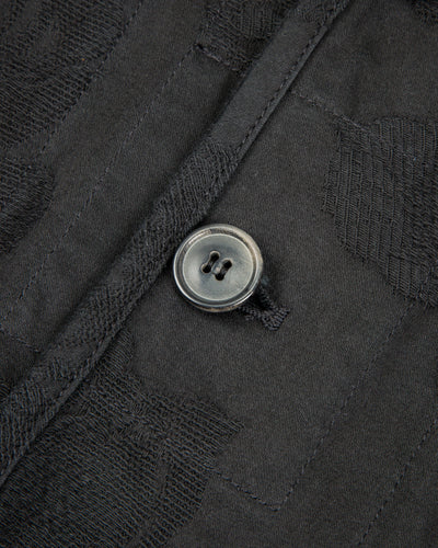 Hansen Refined Work Jacket - Black Flowers - Standard & Strange