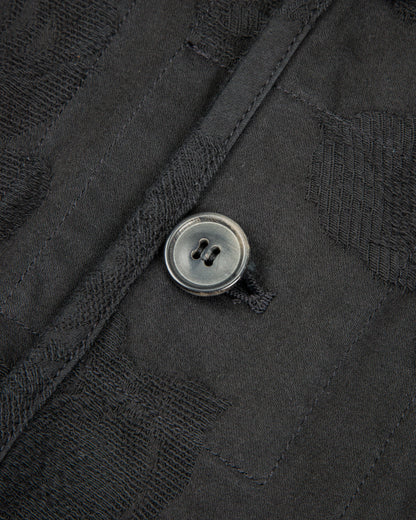 Hansen Refined Work Jacket - Black Flowers - Standard & Strange