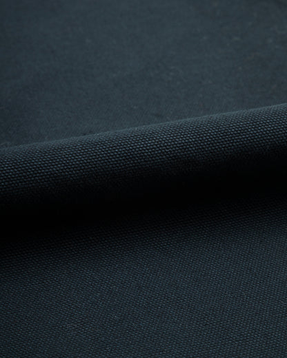 Hansen Trygve Wide Cut Cropped Trouser - Black Canvas - Standard & Strange