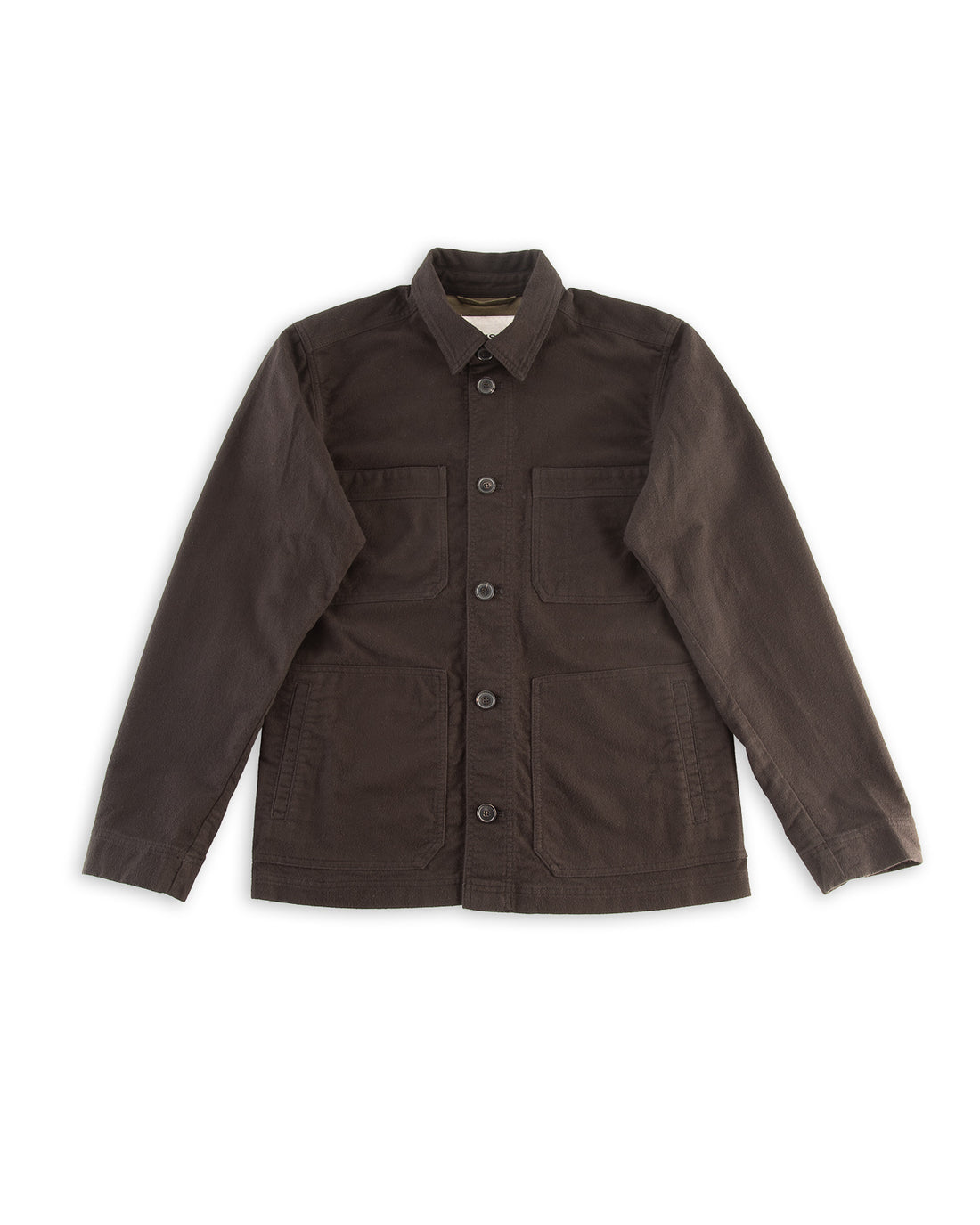 Hansen Bertram Refined Work Jacket - Black Moleskin - Standard & Strange