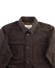 Hansen Bertram Refined Work Jacket - Black Moleskin - Standard & Strange